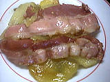 Galettes au lard fumé