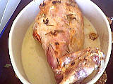 Image : Gigot d'agneau aux herbes