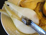 Gâteau "cococitron" et sa crème de poire - 14.2