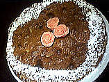 Gâteau aux poires et aux pépites de chocolat