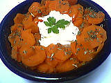 Image : Carottes au fromage blanc