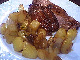 Image : Gigot caramélisé au miel