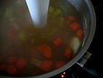 Crème de poireau aux crêpes - 11.2