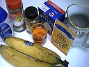 Ingrédients pour la recette : Coulis de bananes