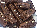 Image : Brownies au chocolat blanc