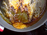 Flan aux pêches et aux raisins secs - 2.2