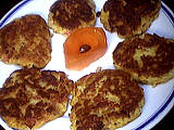 Image : Galettes au jambon et pommes de terre