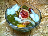 Image : Fruits au curaçao