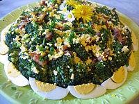 Image : Brocolis aux oeufs