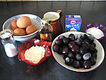 Ingrédients pour la recette : Flan aux cerises
