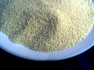Image : Couscous - assiette de graines de couscous