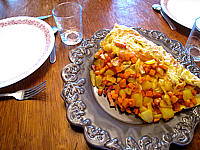 Image : Omelette au potimarron et au chèvre