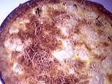 Image : Quiche aux crevettes et à la lotte