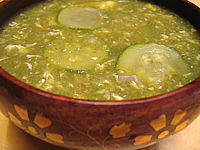 Image : Potage aux courgettes 