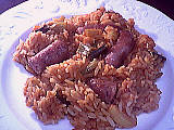 Au micro-ondes : Riz Espagnole