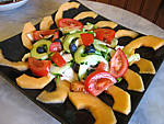 Salade de melon aux graines de tournesol - 12.2