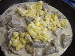 Sauté de porc au brie et aux cèpes - 17.3