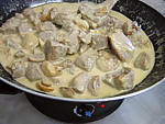 Sauté de porc au brie et aux cèpes - 18.1