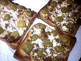 Image : Tartines au chèvre