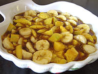 Image : Salade de bananes et de mangues