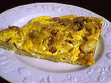 Image : Omelette aux pommes de terre et échalotes