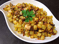 Image : Pommes de terre sautées aux cèpes