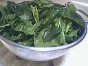 Salade d'épinards tièdes aux moules et son coulis de ciboulette - 11.2