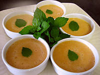 Cuisine diététique : Soupe de melon au Floc de Gascogne