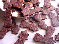 Image : Sapins aux amandes et cacao