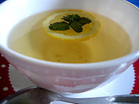 Image : Tisane - Infusion à la menthe