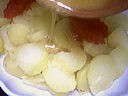 Salade tiède de gambas à la cancoillotte - 8.2