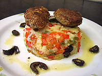 Image : Croquettes de sardines et purée de légumes