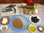 Ingrédients pour la recette : Croquettes de sardines et purée de légumes