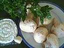 Ingrédients pour la recette : Champignons farcis par Jeanine