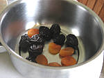 Pruneaux et abricots au foie gras - 1.1