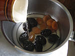 Pruneaux et abricots au foie gras - 1.2