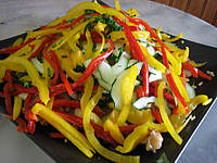 Image : Salade de boulghour et poivrons