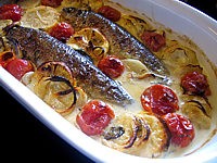 Image : Truites au vermouth