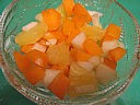 Melon en salade au caramel - 7.2