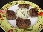 Pavés d'autruche sauce madère - 19.2
