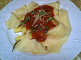 Image : Lasagnes à la tomate
