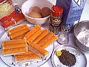 Ingrédients pour la recette : Quiche au surimi