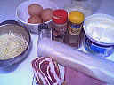 Ingrédients pour la recette : Quiche Lorraine