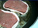 Tournedos aux poires et roquefort - 6.2