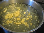 Velouté d'épinards et lotte - 7.2