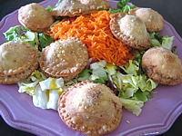 champignon noir : Rissoles aux foies de volaille