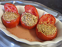 Image : Tomates farcies au tofu