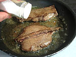 Steaks de cheval et sa sauce au martini blanc - 15.1