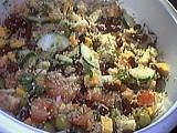 Image : Salade au quinoa et aux fromages