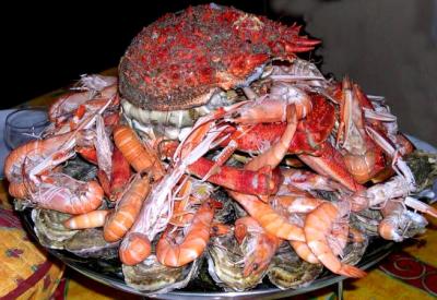 Image : Fruits de mer  - Plateau de fruits de mer
